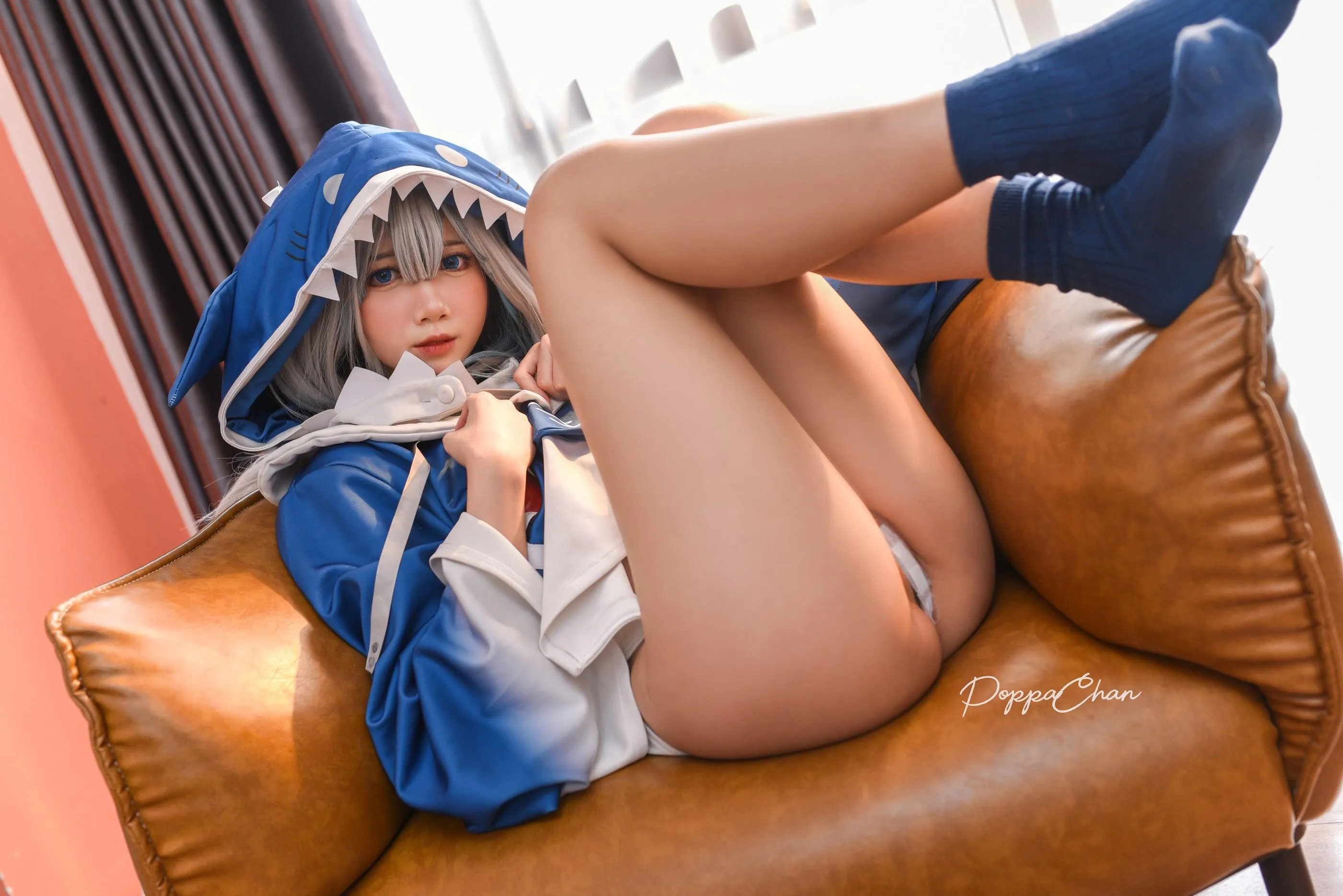 PoppaChan – NO.017 None Gawr Gura [48P]插图8